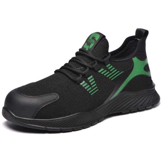 Adamant 788 Black&Green Safety Shoes - Image 2