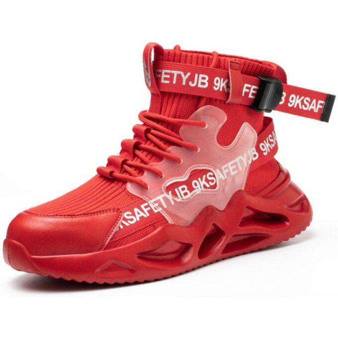 Armour 7719 Red Safety Shoes - Image 2