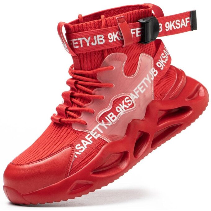 Armour 7719 Red Safety Shoes - Image 3