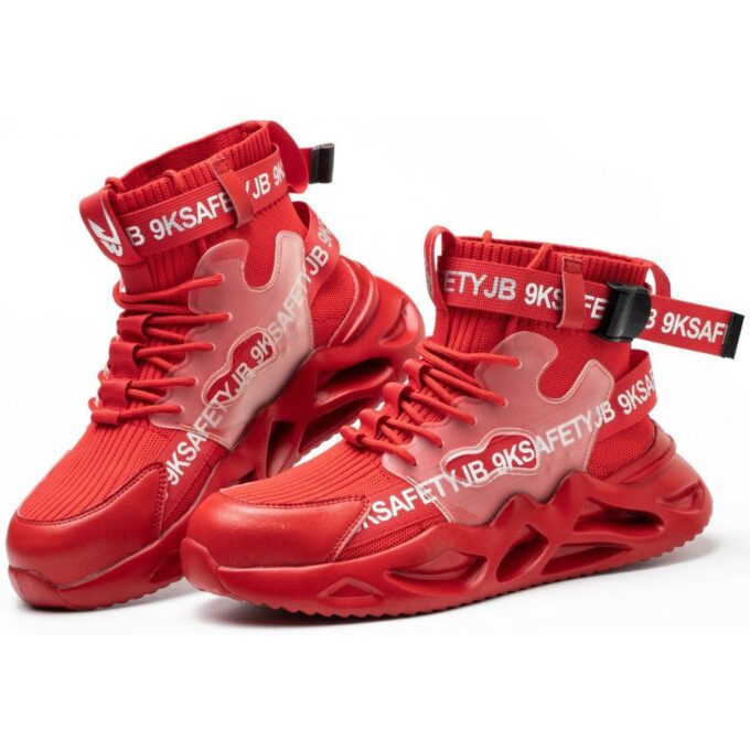 Armour 7719 Red Safety Shoes - Image 6