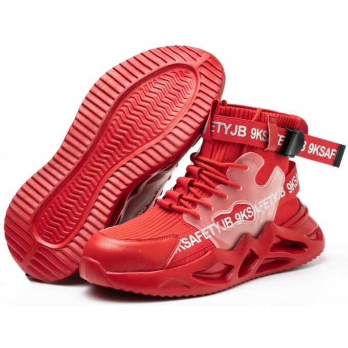 Armour 7719 Red Safety Shoes - Image 7