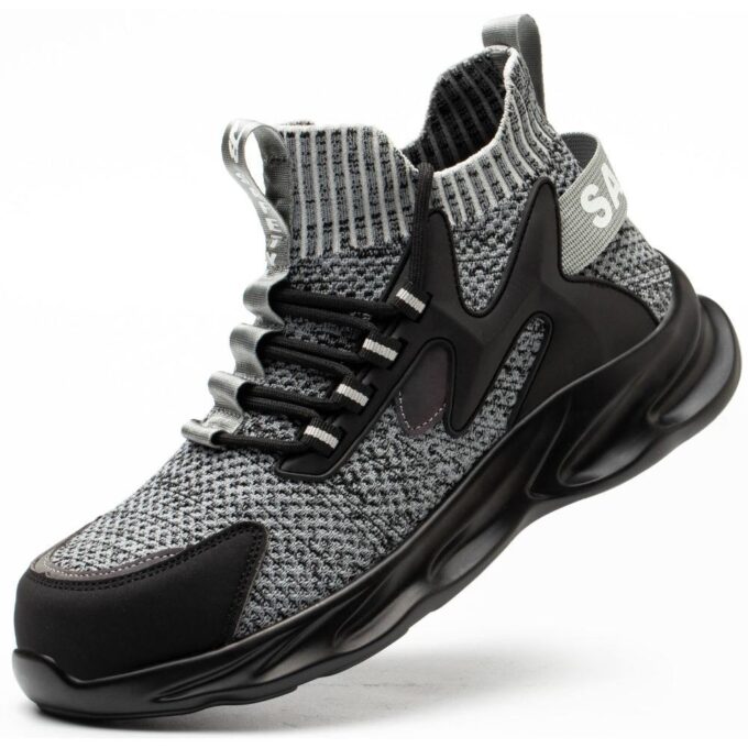 Shield 712 Grey Safety Shoes - Image 3